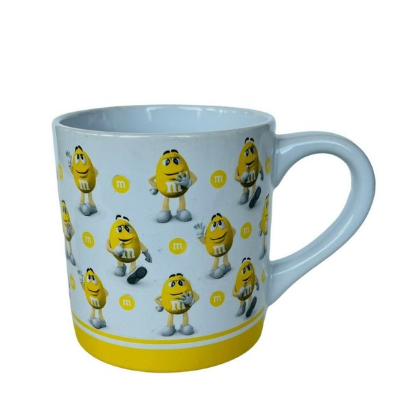 M&M'S | Dining | Mms Coffee Mug Cup Yellow Frankford Candy Mars Movie ...